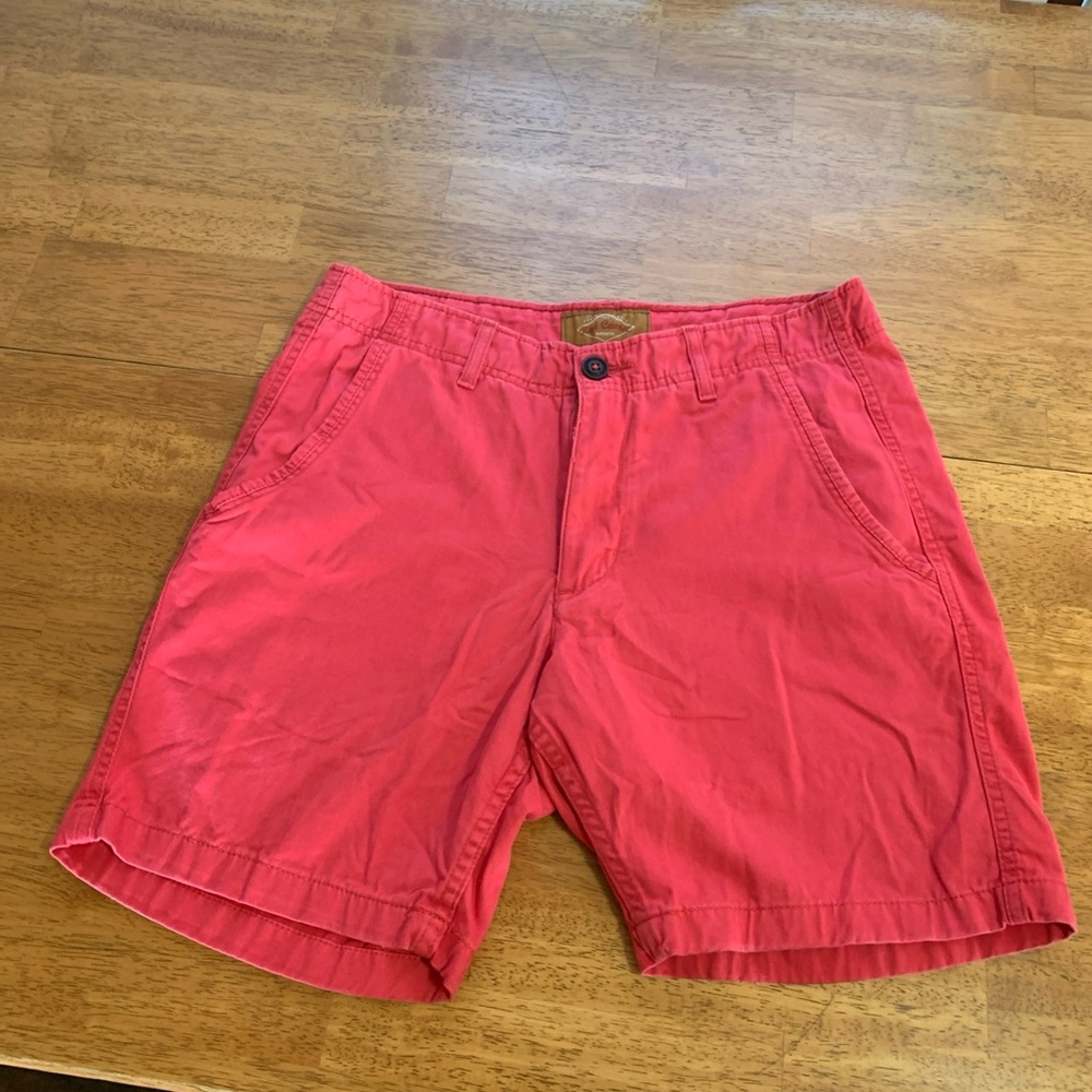 Red Camel Men's Vibrant pink Flat Front Shorts small